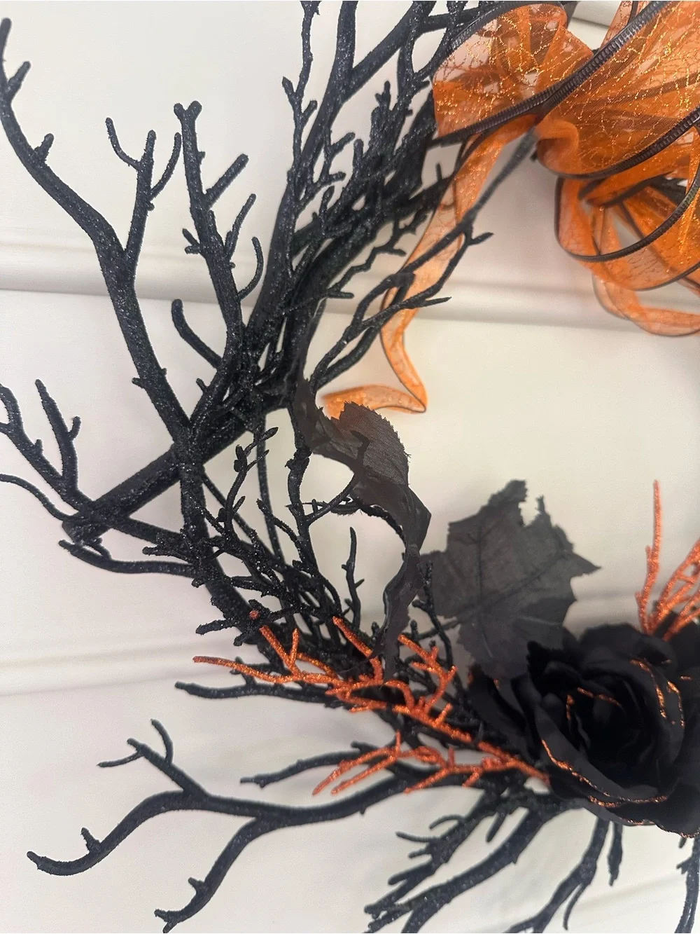 Halloween elegant wreath